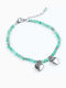 Cuoro Women's Bracelet with Heart Design Made of Steel