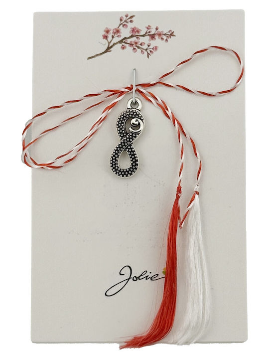 Alista Home Brățară Pentru Femei Martisor Cu Design Simbol Infinit Din Șnur 5.5cm