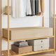 vidaXL Fabric Clothes Storage Box in Beige Colour 90x48x15cm 6 Pieces