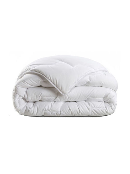 AIO Factory Doppel-Steppdecke 200x220cm Weiß