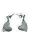 Alista Home Silver Earrings with Stones