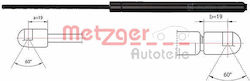 Metzger Trunk Shock Absorber 2110535