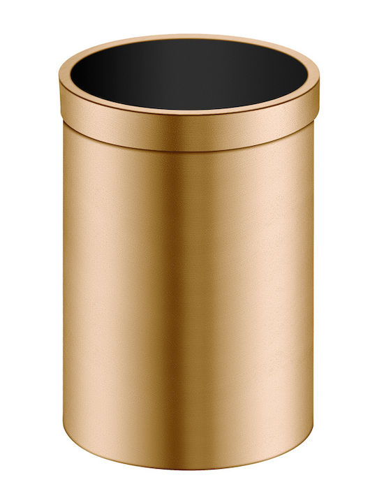 Sanco Metallic Bathroom Bin 12lt Bronze