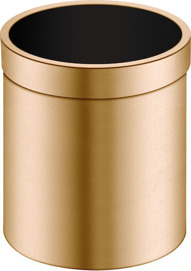 Sanco Metallic Bathroom Bin 5lt Bronze