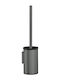 Sanco 91593-M118 Metallische Toilettenbürste Badezimmer Grau