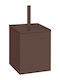 Sanco 90653-A75 Metallic Bathroom Bin 5lt Brown