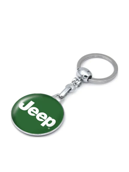 Schlüsselanhänger Schlüsselhalter Metallisch Emaille Jeep 10349-k