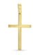 CHrysolithos Men's Gold Cross 14K Without Chain ST1513