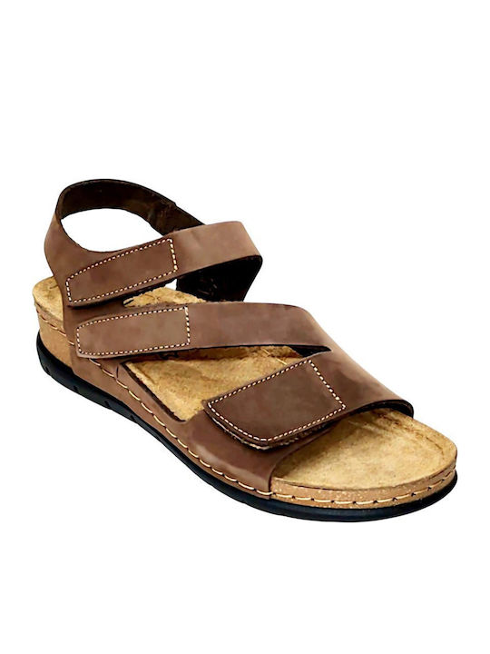 Women's Flat Sandals Brown ALTEA-60113-Brown