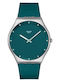Swatch Ceas Bărbătesc cu Baterie cu Brățară Metalică Verde