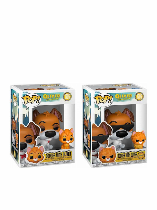 Funko Поп! Оливър и компания - Доджър с Оливър ...