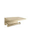 Rea Metallic Gold Paper Holder
