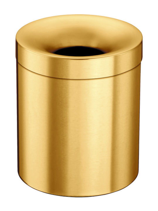 Sanco Metallisches Badezimmer Behälter 5lt Gold