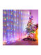 100 Luminite LED 3m x 100cm Multicolore USB Tip Perdea