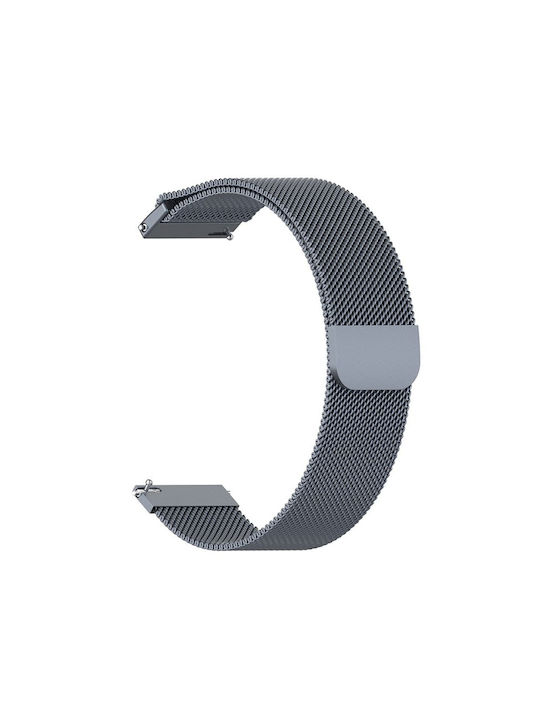 Milanese Stainless Steel Λουράκι Μαγνητικό Κλείσιμο Xiaomi Watch S4 41mm Blue