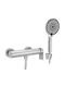 Rea Hunter Baterie Amestecare Dus Set Complet Argintie