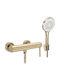 Rea Rivo Mischungs Bad Duscharmaturen Komplettes Set Gold