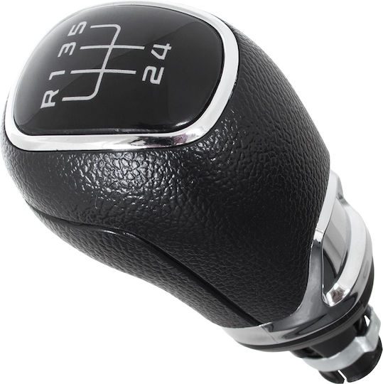 Skoda Fabia Iii 2014 Iv 2021 Black 5 Speed Gear Shift Knob