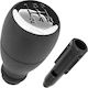 Peugeot Partner I 96-07 Gear Shift Knob Chrome 5 Speeds + Adapter Shift Lever Knob Extension 2 Pcs Set