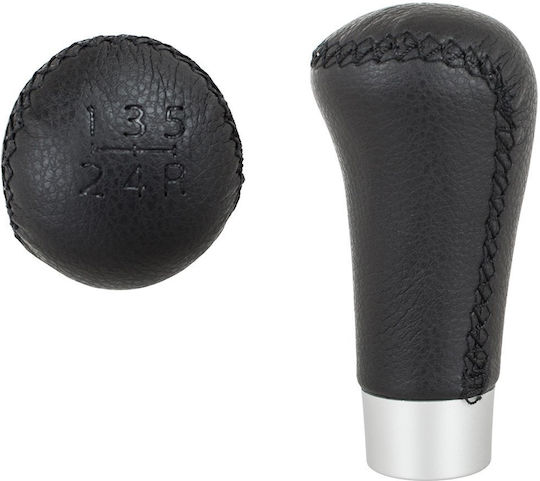 Honda Civic 00-06 Black Pu Leather 5 Speed Gear Shift Knob