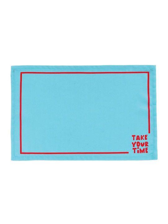 Palamaiki Pla106 Plastic Blue Placemats 48x33cm 2 Pieces