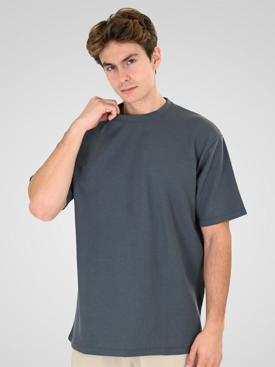 Double T-shirt Ανθρακι