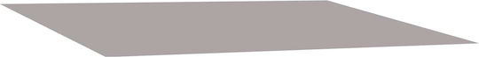 vidaXL Markisenstoff Grau mit PU-Beschichtung 3,5x4,5m