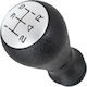 Peugeot 306 Gear Shift Knob Black + Silver Black Diagram