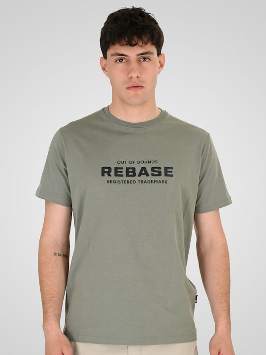 Rebase Μπλούζα Κοντομάνικη Agave-green