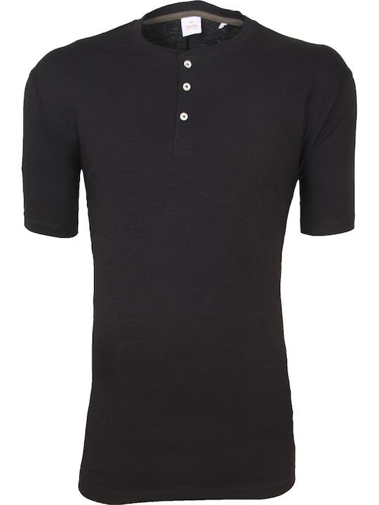 Double Kurzarm T-Shirt Schwarz Double Kurzarm T-Shirt Schwarz