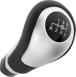 Merceees W176 A-class 12-18 Gear Shift Knob Black Silver 6 Speeds Merceees W176 A-class 12-18 Gear Shift Knob Black Silver 6 Speeds