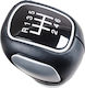 Chevrolet Orlando 2010 Gear Shift Knob Black Eco-leather + Silver 6 Speeds