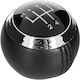 Hyundai Veloster 11-18 5-speed Black Leather Shift Knob