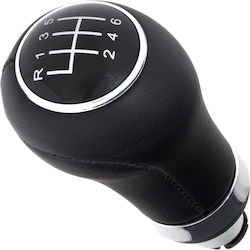 Audi A1 A2 A3 A4 A5 A6 Q3 Q5 Gear Shift Knob Black + Chrome 6 Speed