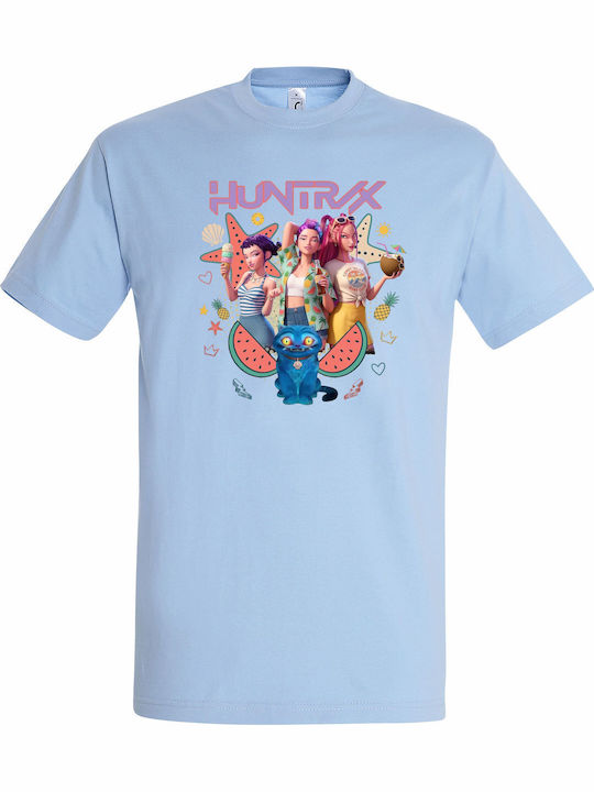 kirikoko Tricou Pentru Copii Albastru Deschis K...