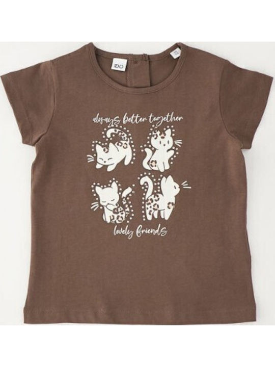 iDO Kids Top Dark Brown iDO Kids Top Dark Brown
