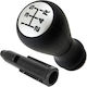 Peugeot 207 Gear Shift Knob + Adapter Shift Lever Knob Adapter 2 Pcs Set