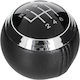 Hyundai Veloster 11-18 Black Leather 6 Speed Shift Knob
