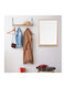 Relaxdays Bathroom Mirror with Shelf 54.5x38cm Gray