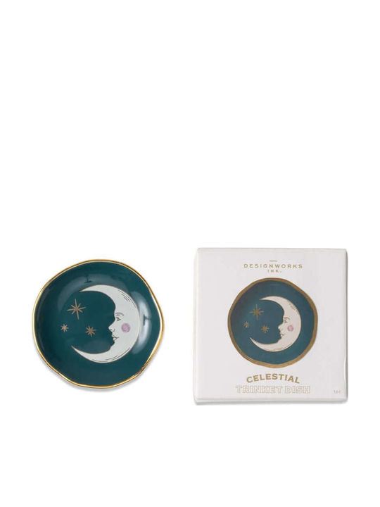 Designworks Celestial Πιάτο Ρηχό Κεραμικό Πράσι...
