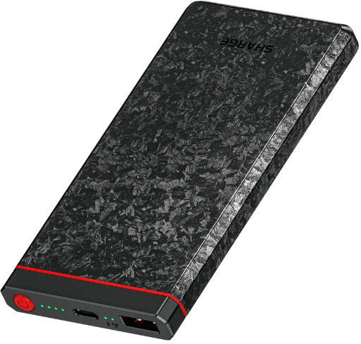 Sharge CarbonBlade Baterie Externă 10000mAh 22.5W cu Port USB-C Gri
