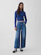 High Rise Women's Jean Pants in Relaxed Fit