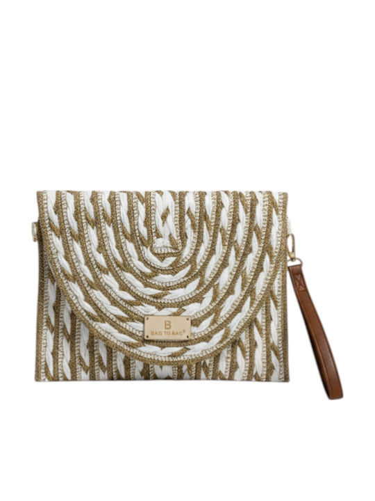 Bag to Bag Straw Women's Handbag White