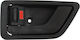 Hyundai Getz 02-10 Innentürgriff Schwarz Vorderseite Hinten links