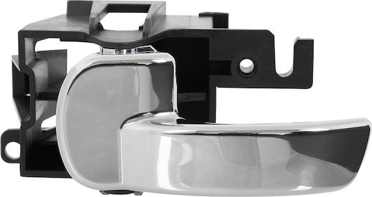Nissan Navara 2004 Rear Inner Door Handle Without Lock Chrome Left