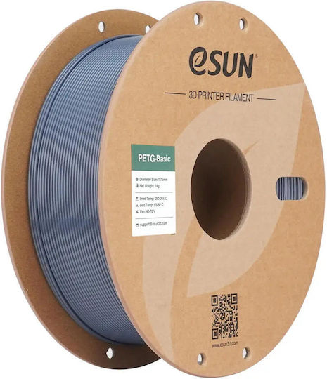 Esun PETG 3D Принтер Филамент Сив 1kg