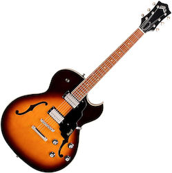Guild Starfire I Chitară Electrică Tăietură Unică Burst Guild Starfire I Chitară Electrică Tăietură Unică Burst