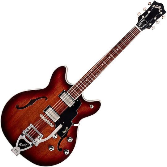 Guild Starfire I Dc Electric Guitar Burst
