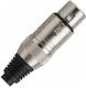 QuikLok Nc-354-k Xlr-3 Weiblicher Kabelstecker