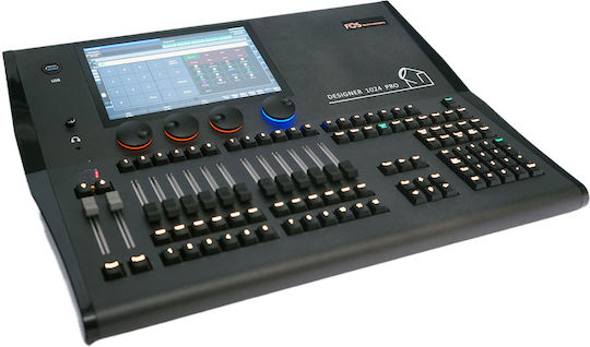 Fos Technologies Designer Lighting Console with 1024 Control Channels / 12 XLR Inputs and Wifi Connection